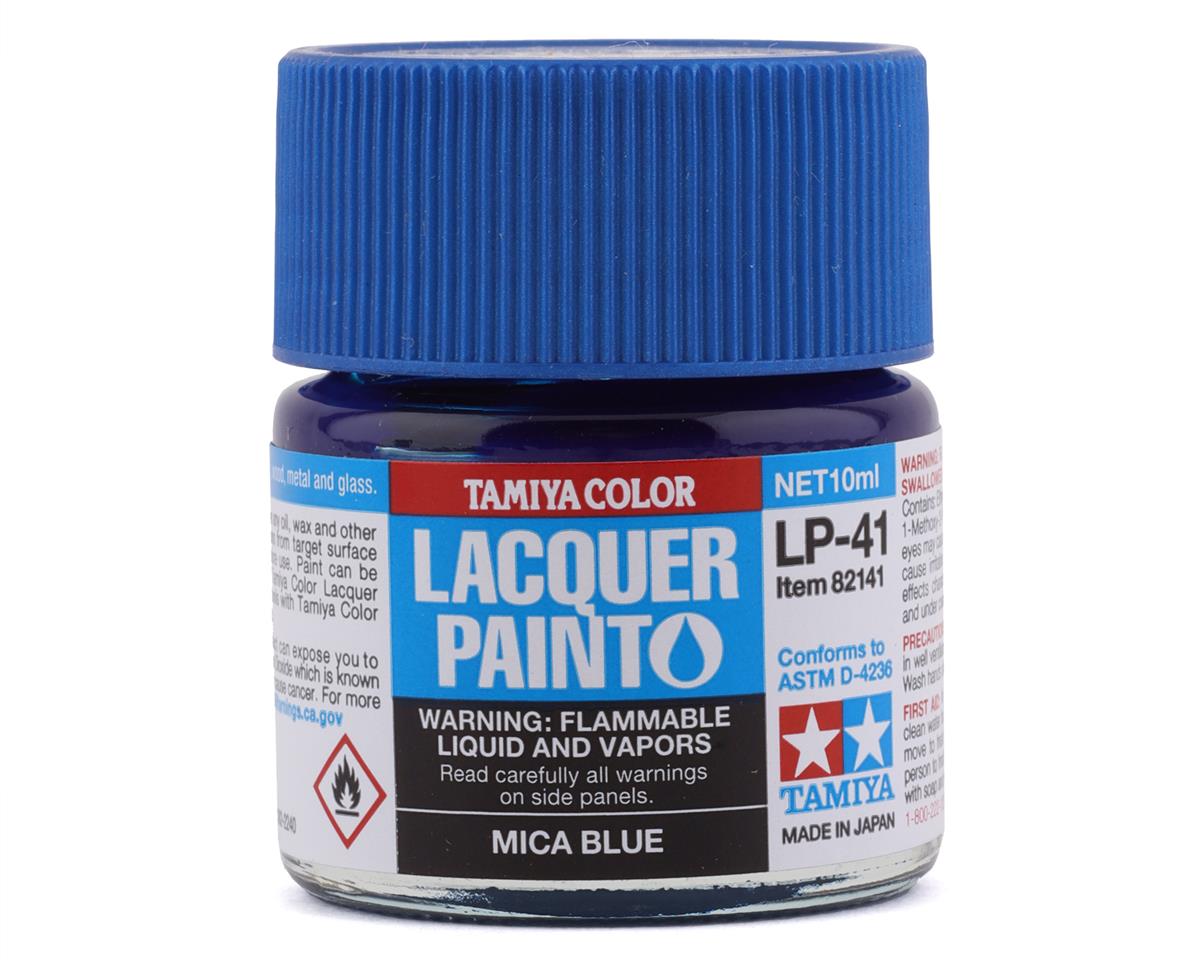 LP-41 Mica Blue Lacquer Paint 10ml Bottle (TAM82141)