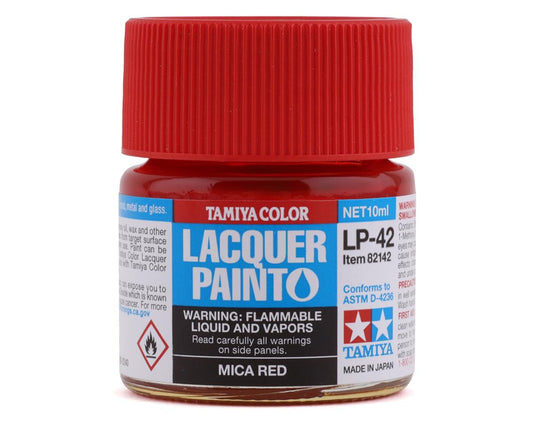 LP-42 Mica Red Lacquer Paint 10ml Bottle (TAM82142)