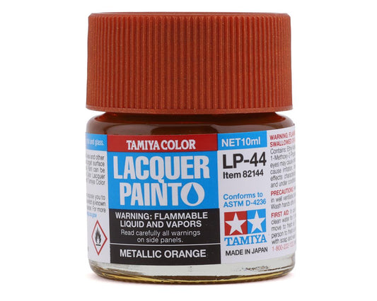 LP-44 Metallic orange Lacquer Paint 10ml Bottle (TAM82144)