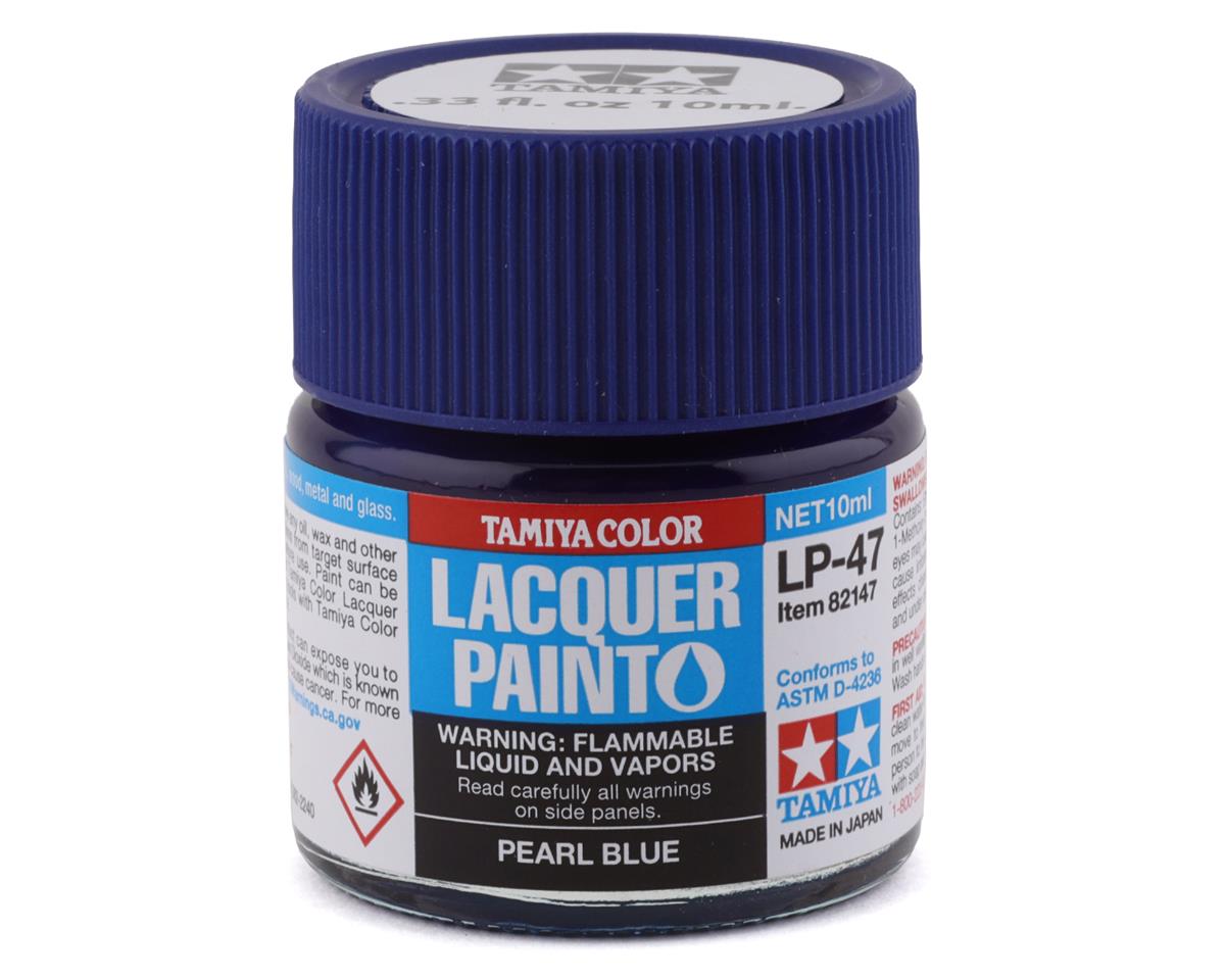 LP-47 Pearl Blue Lacquer Paint 10ml Bottle (TAM82147)