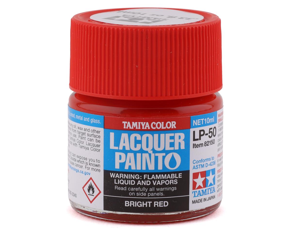 LP-50 Bright Red Lacquer Paint 10ml Bottle (TAM82150)