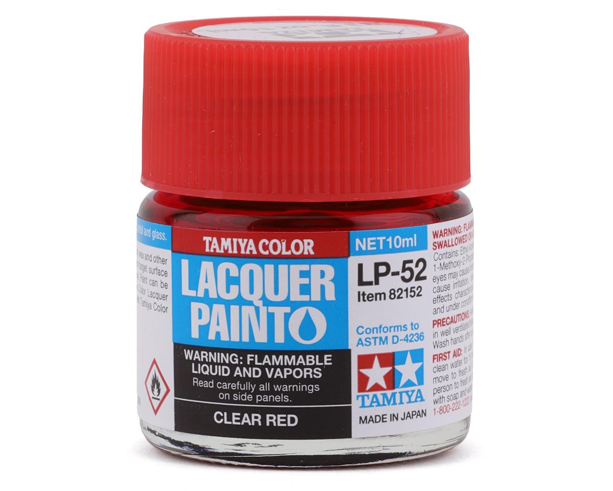 LP-52 Clear Red Lacquer Paint 10ml Bottle (TAM82152)