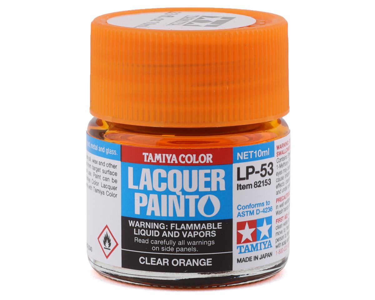 LP-53 Clear Orange Lacquer Paint 10ml Bottle (TAM82153)