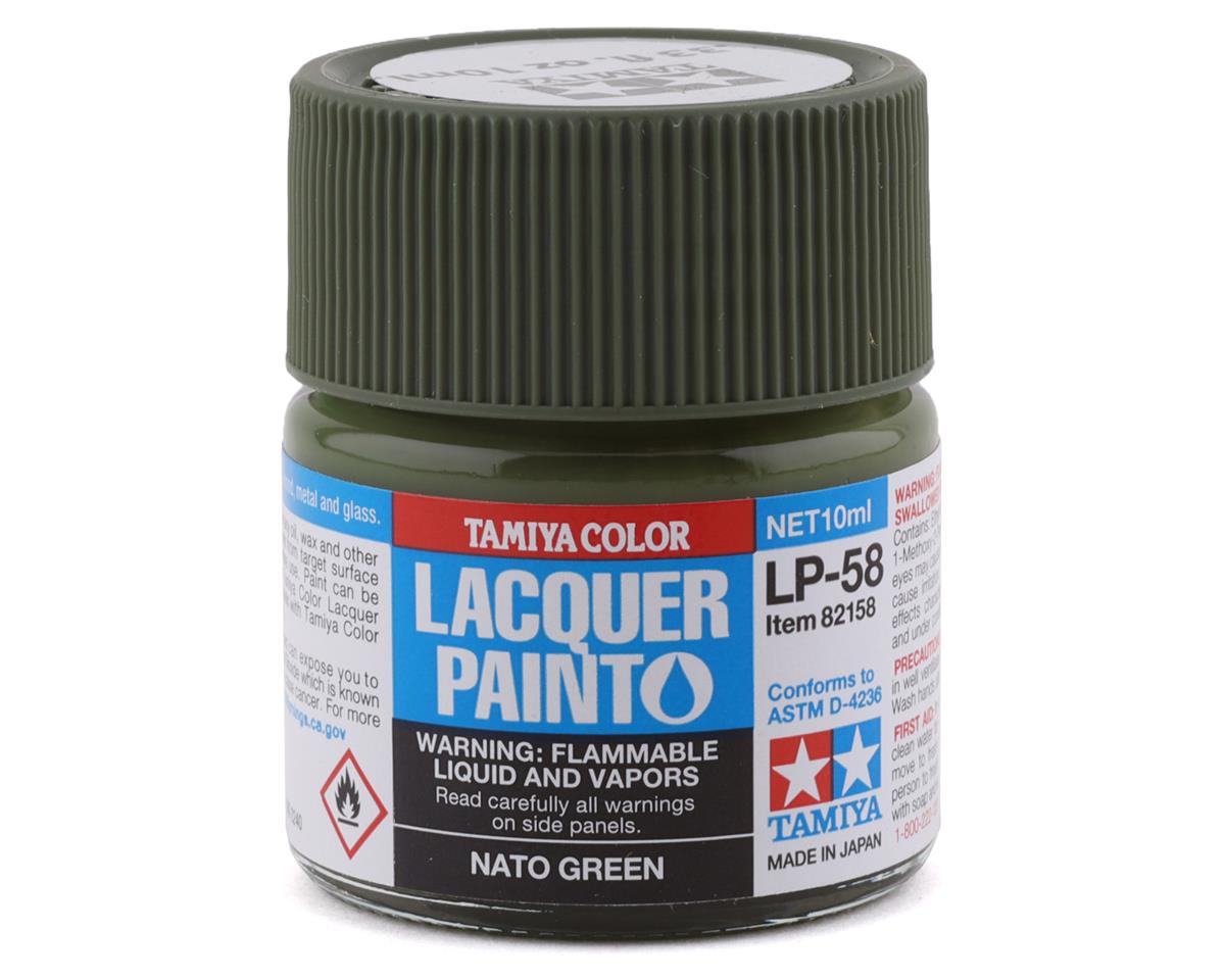 LP-58 NATO Green Lacquer Paint 10ml Bottle (TAM82158)