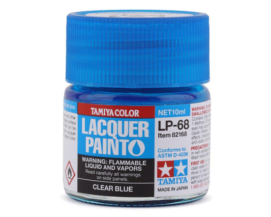 LP-68 Clear Blue Lacquer Paint 10ml Bottle (TAM82168)