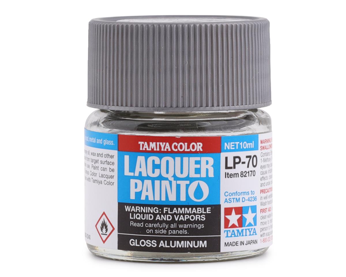 LP-70 Gloss Aluminum Lacquer Paint 10ml Bottle (TAM82170)