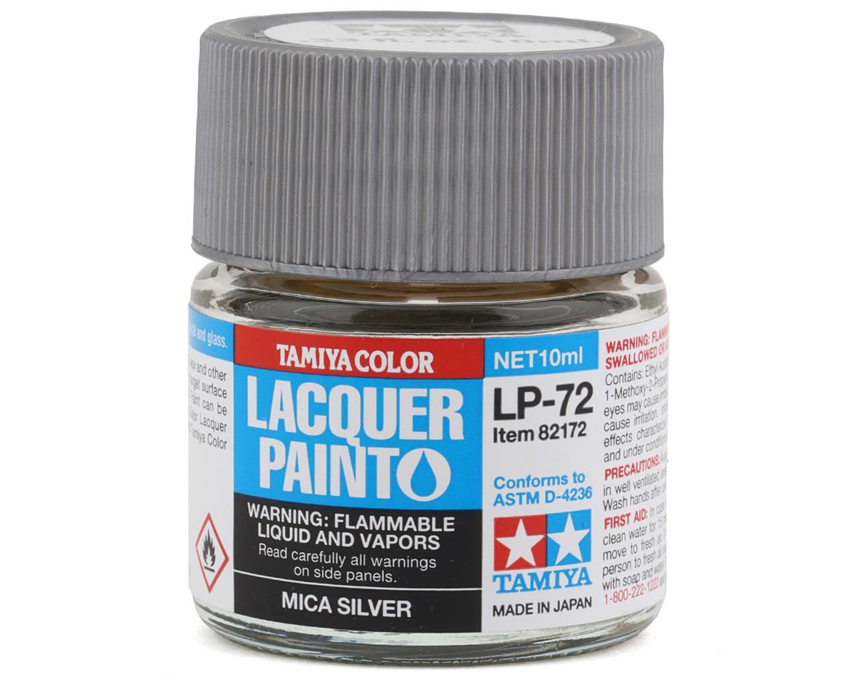 LP-72 Mica Silver Lacquer Paint 10ml Bottle (TAM82172)