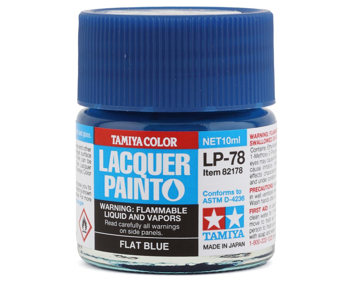 LP-78 Flat Blue Lacquer Paint 10ml Bottle (TAM82178)