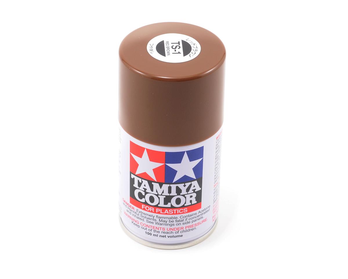 TS-1 Red Brown Lacquer Spray Paint 100ml Can (TAM85001)