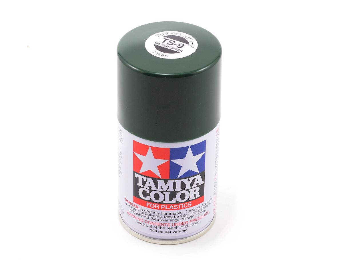 TS-9 British Green Lacquer Spray Paint 100ml Can (TAM85009)