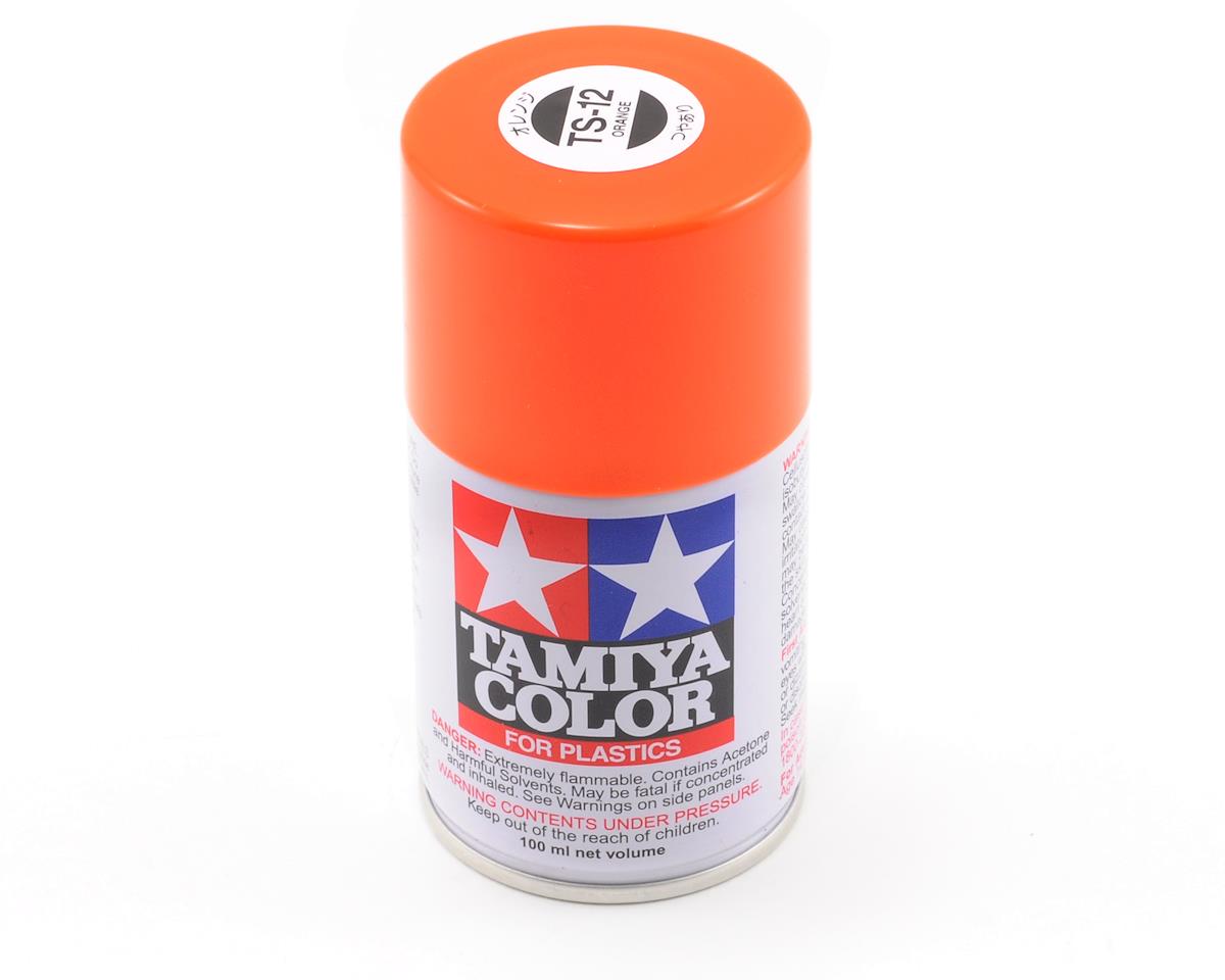 TS-12 Orange Lacquer Spray Paint 100ml Can (TAM85012)