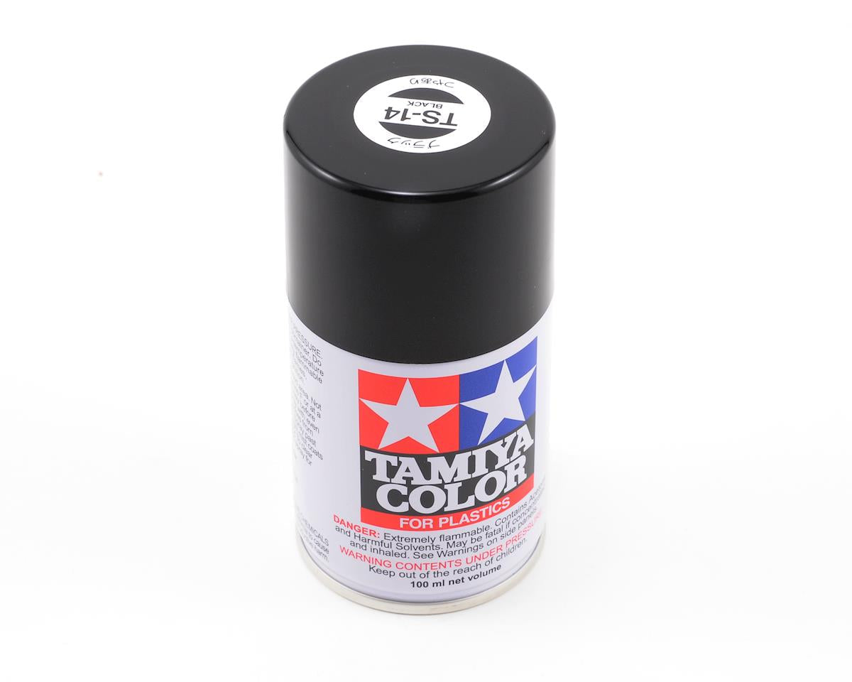 TS-14 Black Lacquer Spray Paint 100ml Can (TAM85014)