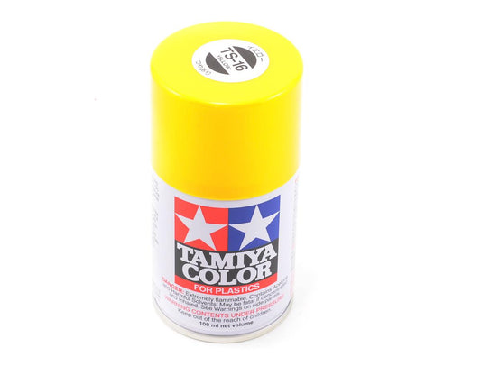 TS-16 Yellow Lacquer Spray Paint 100ml Can (TAM85016)