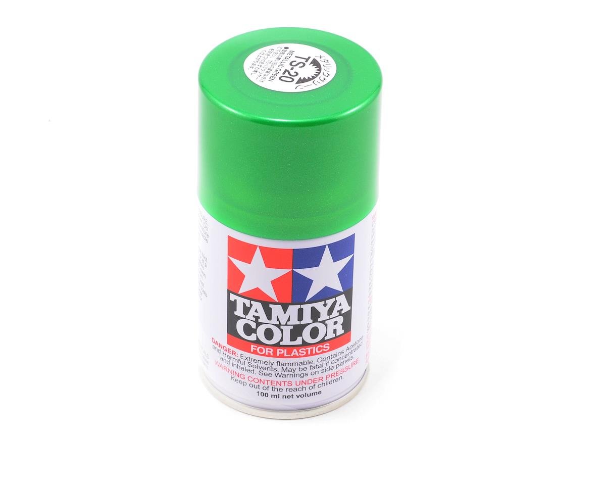 TS-20 Metallic Green Lacquer Spray Paint 100ml Can (TAM85020)