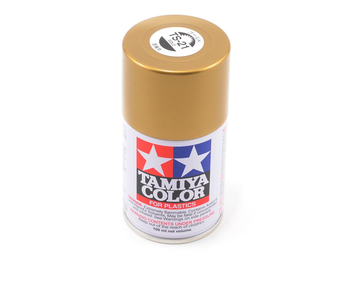 TS-21 Gold Lacquer Spray Paint 100ml Can (TAM85021)