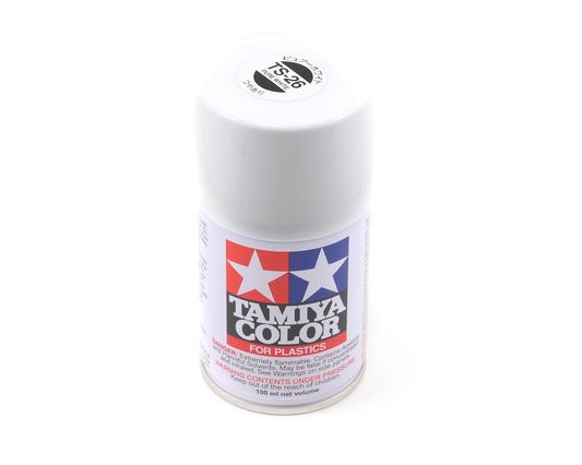 TS-26 Pure White Lacquer Spray Paint 100ml Can (TAM85026)