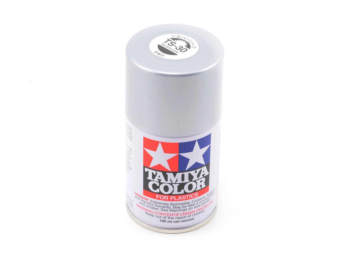 TS-30 Silver Leaf Lacquer Spray Paint 100ml Can (TAM85030)