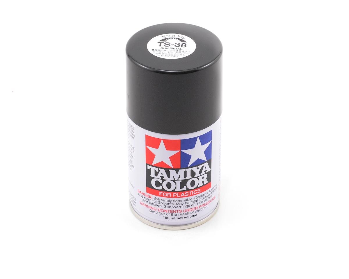 TS-38 Gunmetal Lacquer Spray Paint 100ml Can (TAM85038)