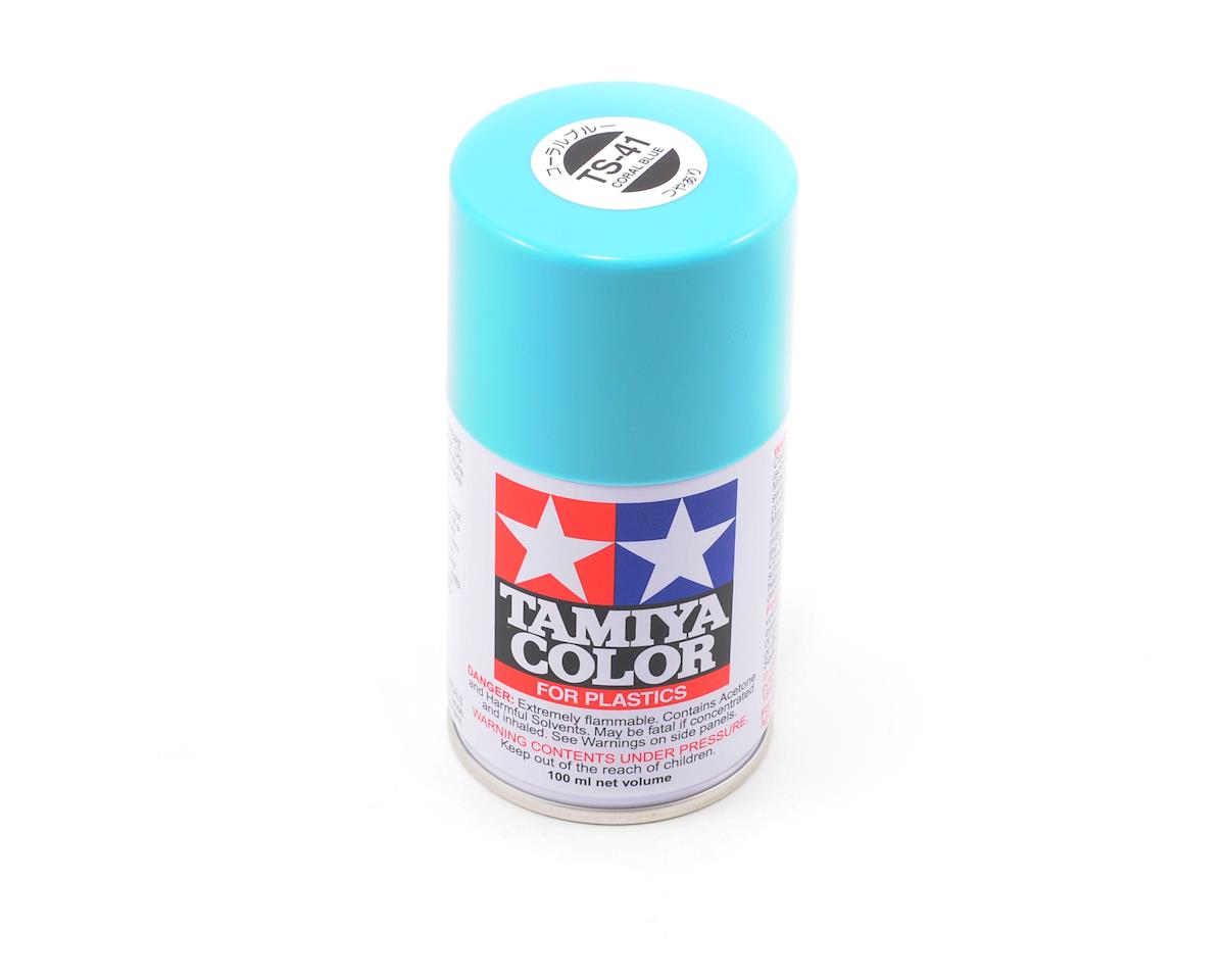 TS-41 Coral Blue Lacquer Spray Paint 100ml Can (TAM85041)