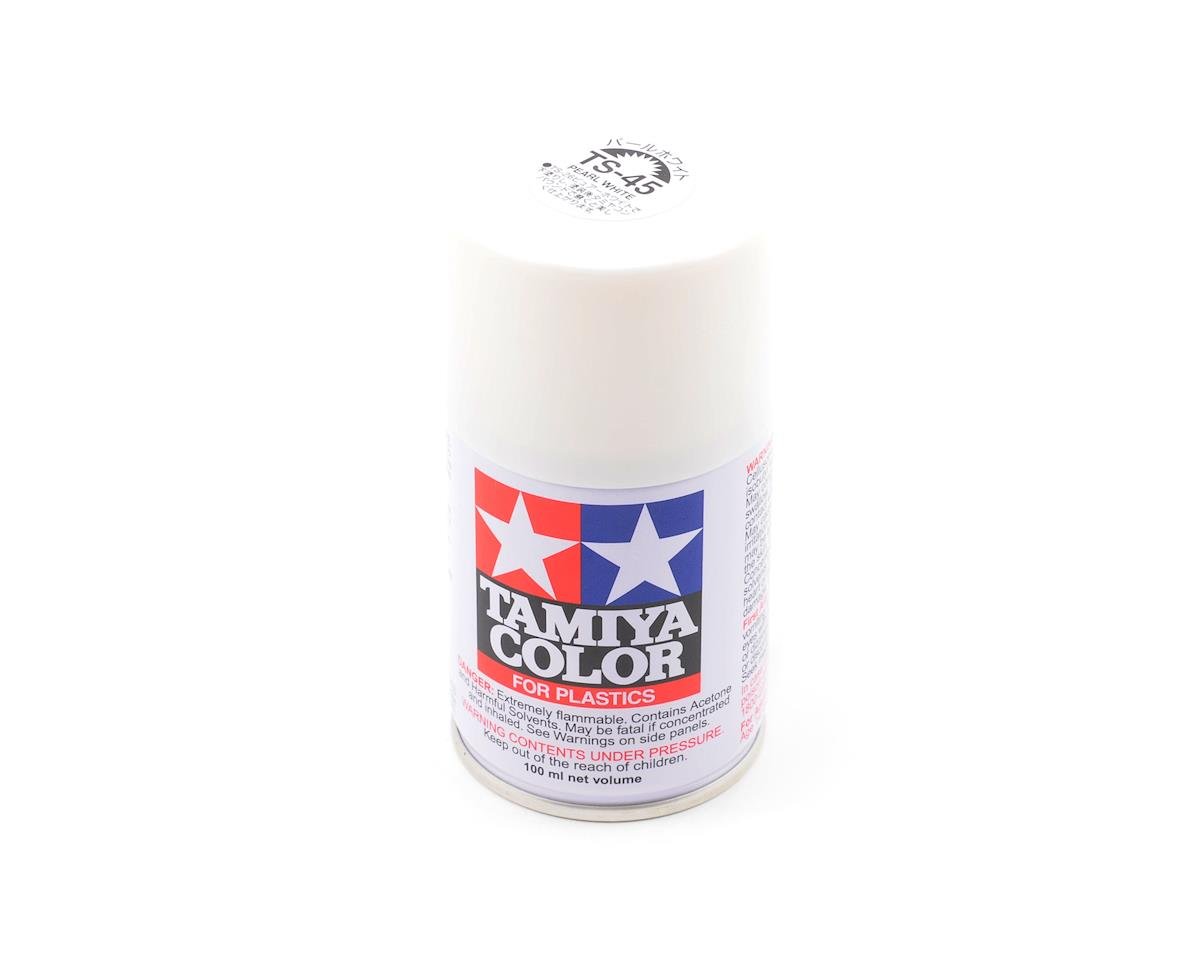 TS-45 Pearl White Lacquer Spray Paint 100ml Can (TAM85045)