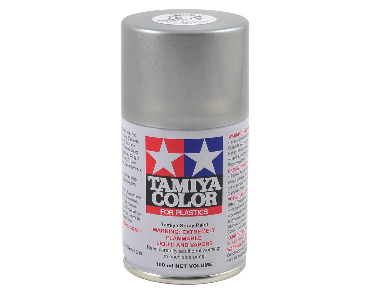 TS-76 Mica Silver Lacquer Spray Paint 100ml Can (TAM85076)