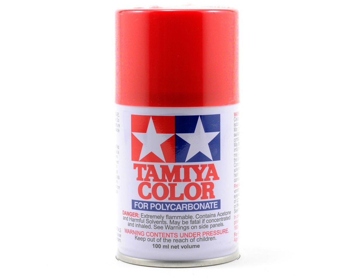 PS-2 Red Lexan Spray Paint 100ml Can (TAM86002)