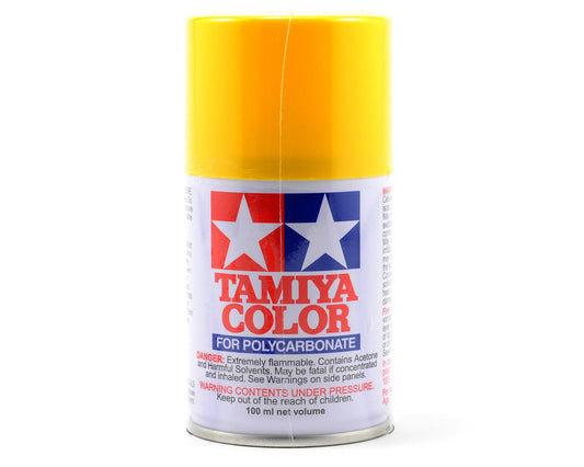 PS-6 Yellow Lexan Spray Paint 100ml Can (TAM86006)