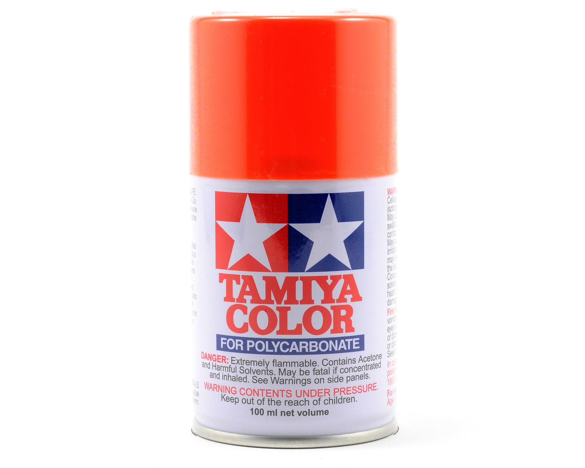 PS-7 Orange Lexan Spray Paint 100ml Can (TAM86007)