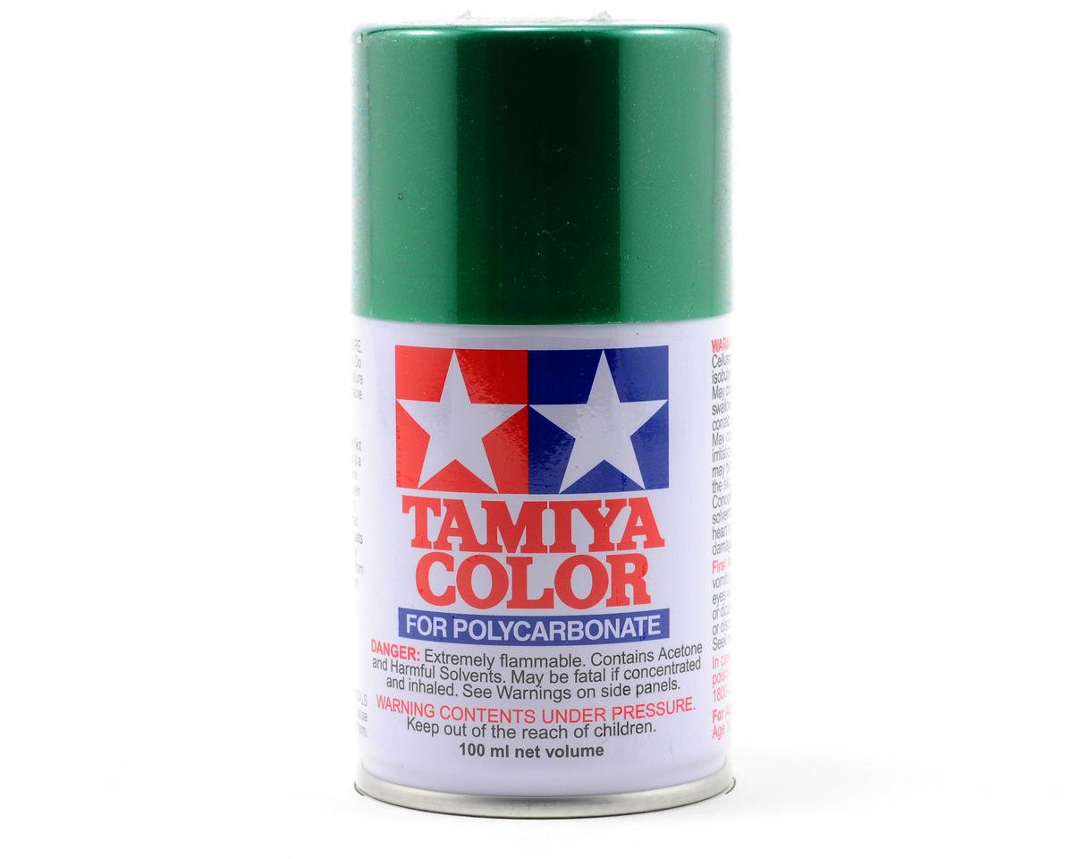 PS-17 Metallic Green Lexan Spray Paint 100ml Can (TAM86017)