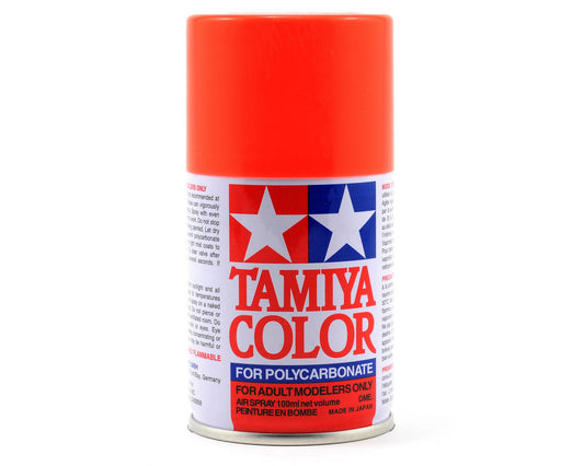 PS-20 Fluorescent Red Lexan Spray Paint 100ml Can (TAM86020)