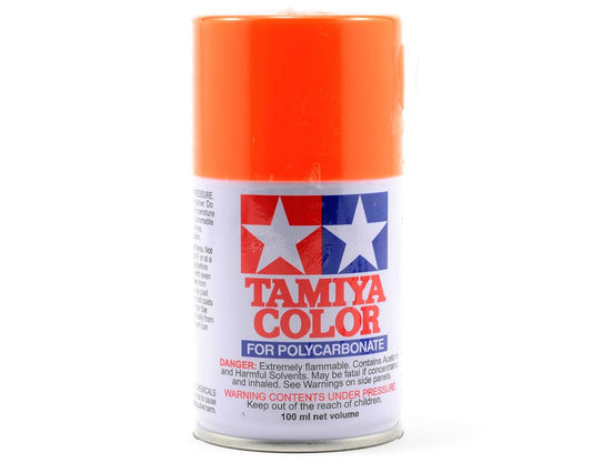 PS-24 Fluorescent Orange Lexan Spray Paint 100ml Can (TAM86024)