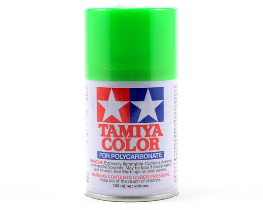 PS-28 Fluorescent Green Lexan Spray Paint 100ml Can (TAM86028)