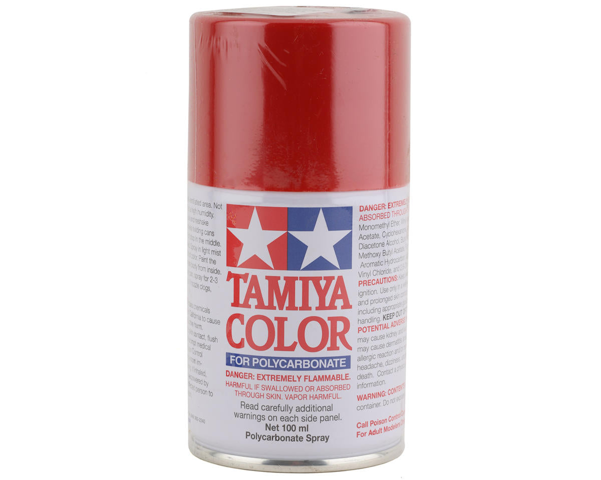 PS-60 Bright Mica Red Lexan Spray Paint 100ml Can (TAM86060)