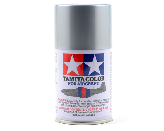 AS-12 Bare Metal Silver Lacquer Spray Paint 100ml Can (TAM86512)