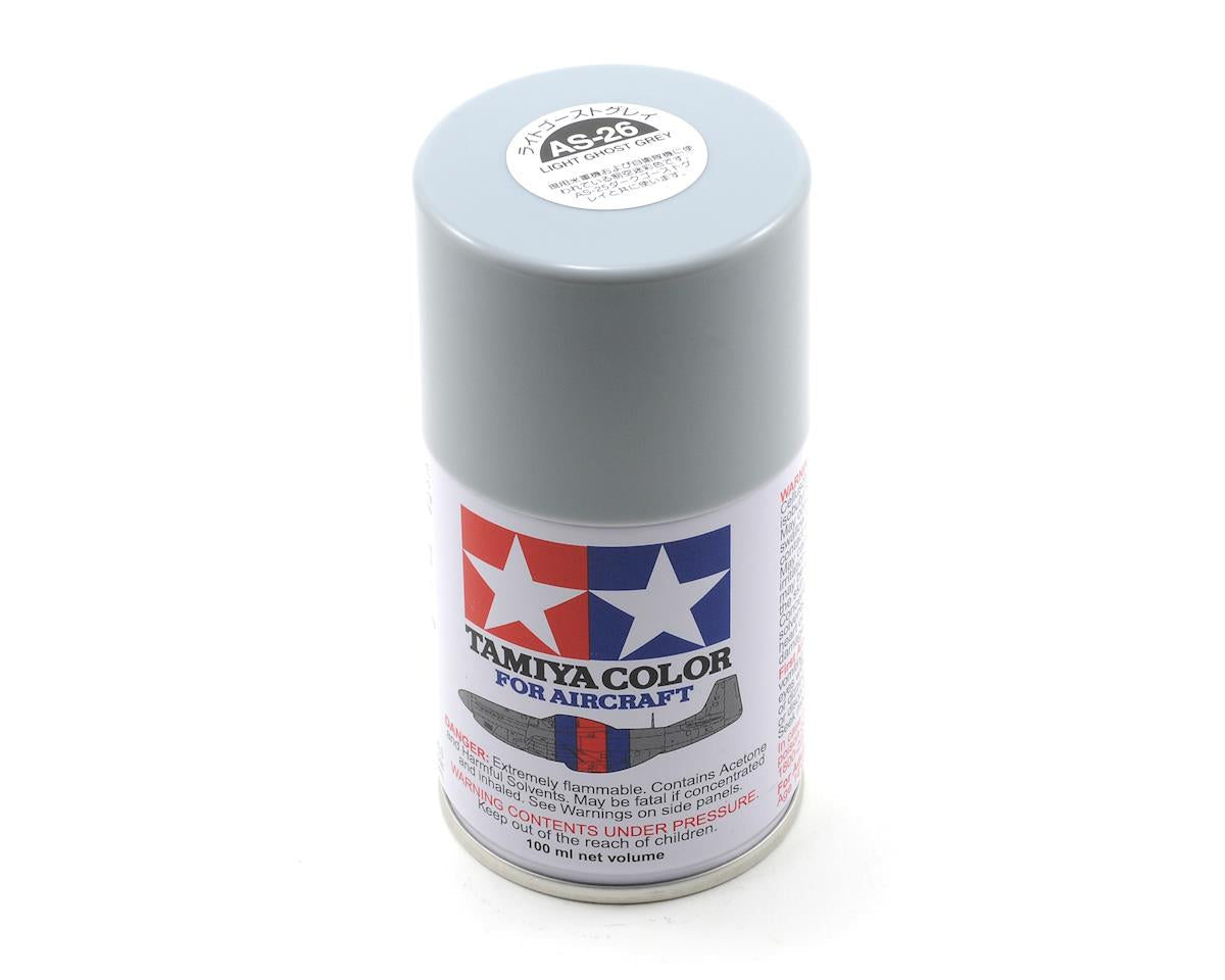 AS-26 Light Ghost Gray Lacquer Spray Paint 100ml Can (TAM86526)