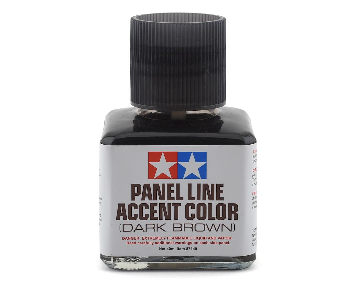 Dark Brown Panel Line Accent Color 40ml Bottle (TAM87140)