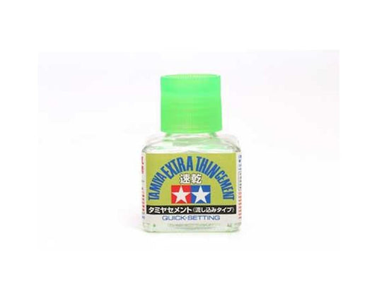 Extra Thin Quick Setting Cement 40ml Bottle (TAM87182)