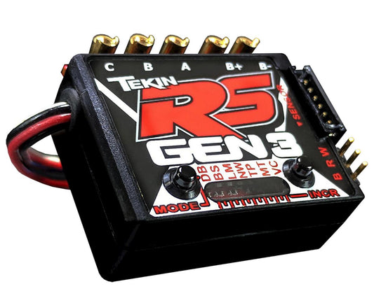 RS Gen 3 Sensored Brushless ESC for 1/10 RC Vehicles (TEKTT1156)