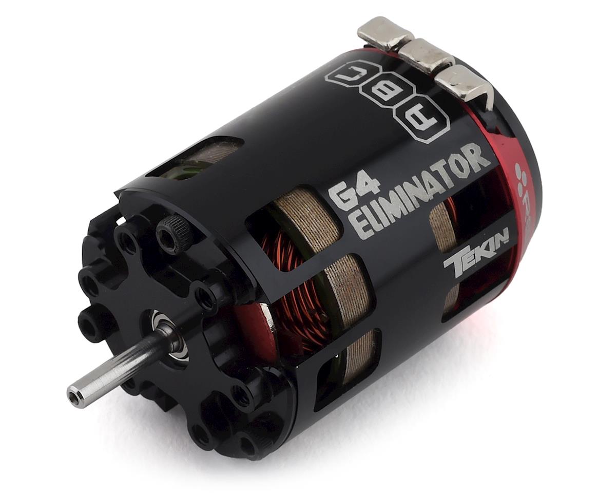Gen4 Eliminator Modified Sensored Brushless Motor 4.5T with 1/8" Shaft for 1/10 Drag Racing (TEKTT2771)