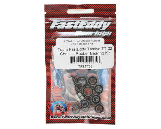 Tamiya TT-02 Chassis Rubber Sealed Bearing Kit (TFE411)