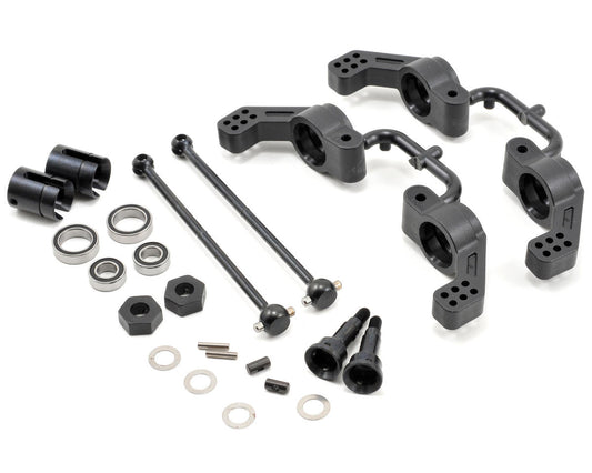 M6 Driveshaft and Hub Carrier Set for Rustler/Slash/Stampede (TKR1951X)