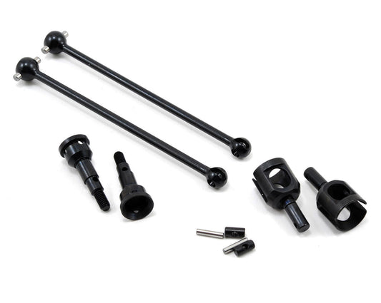 M6 Driveshaft and Lightened Outdrive Set for Lasernut/TEN-SCTE/2.0 (TKR2210X)
