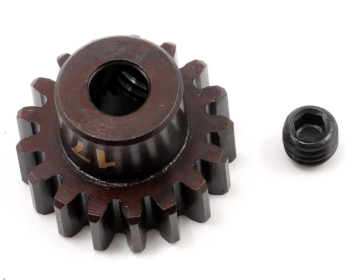 Hardened Steel Pinion Gear 5mm Bore 1.0Mod 17T (TKR4177)