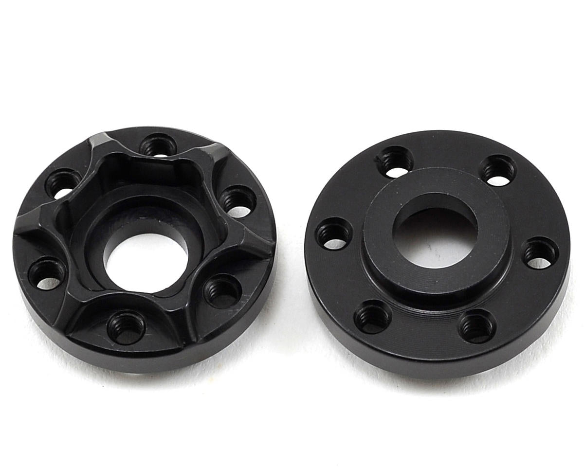 Aluminum SLW 225 Hex Hubs 0.225" Width Black for 1/10 Rock Crawler (2) (VPS07111)